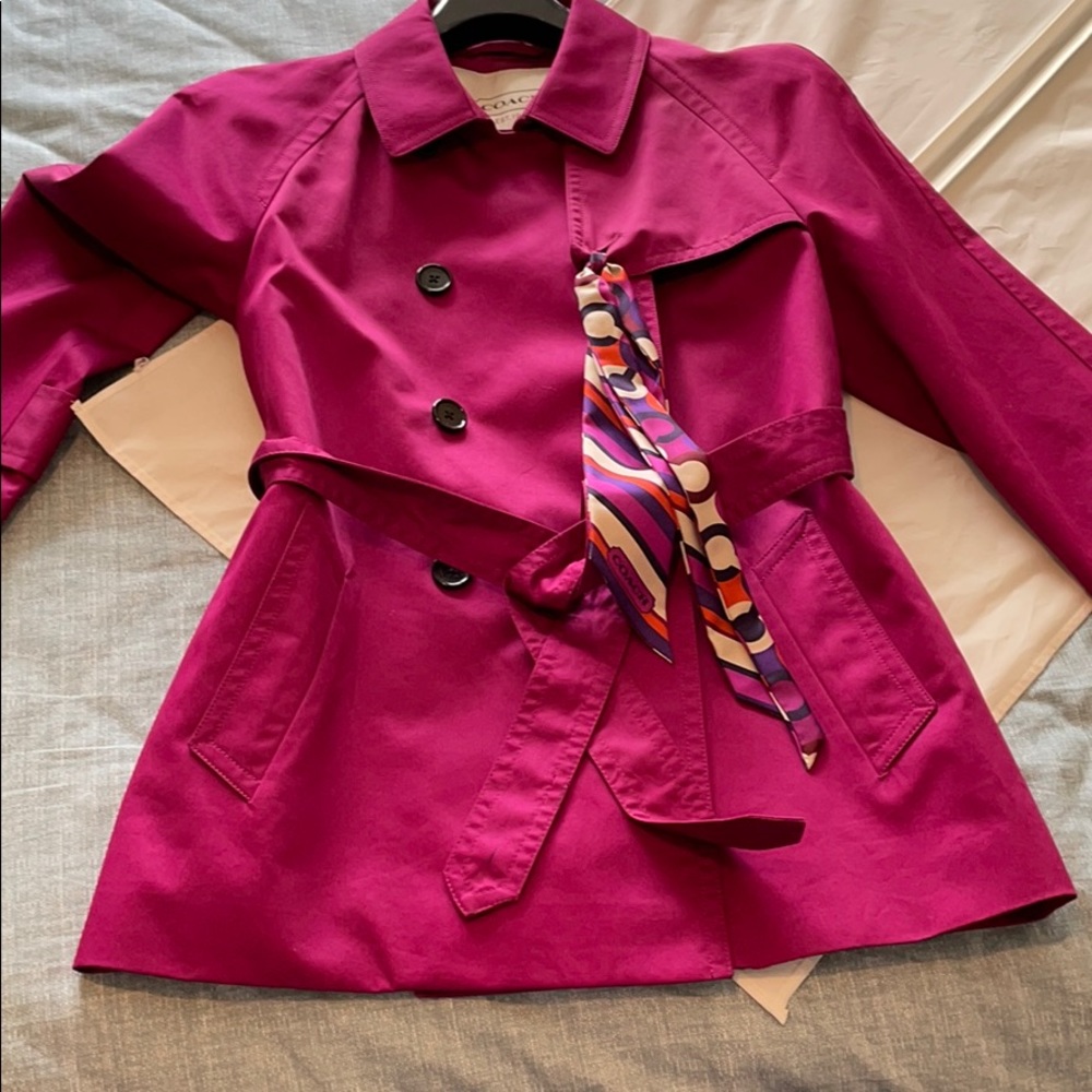 Coach trench coat